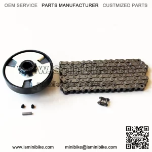 58mm Blue Air Filter For Gas Motorized Bicycle Mini ATV Dirt Pocket Bikes