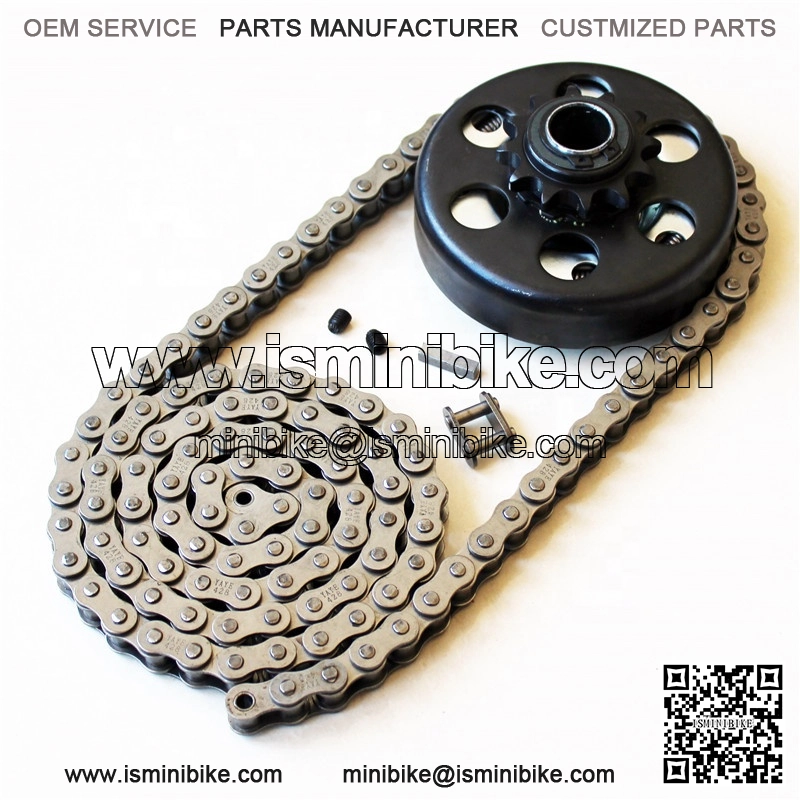 Racing Cart 12 Teeth 3/4" centrifugal clutch with 428 chain for up to 8 hp engine - Image 4