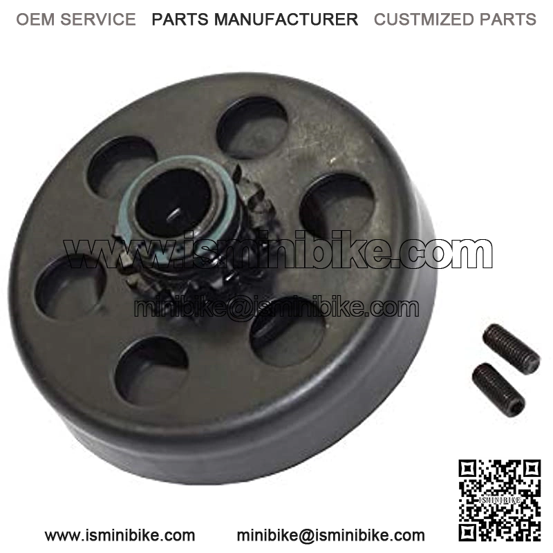Mini Bike & Go Kart Split Sprocket Adapter Black - Image 2