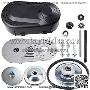 212CC Torque Converter 6.5 HP 3/4" Go Kart Mini Bike Comet Clutch 10T 40/41 and 12T 35 Chain Predator Driver Pulley Replacement Set - 30 Series