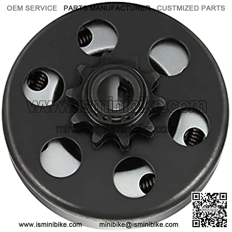 Centrifugal Go Kart Clutch 5/8" Bore 10 Tooth 40/41/420 Chain 6.5HP Compatible with Minibike