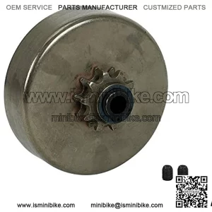 10 Tooth Heavy Duty Centrifugal Clutch Assembly with 1" Bore #40/41 Chain Sprocket for Go Karts Mini Bikes