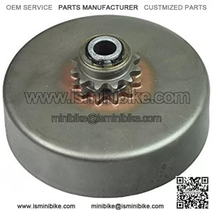 12 Tooth Heavy Duty Clutch Assembly with 1" Bore & #35 Chain Sprocket for Go-Karts & Mini Bikes