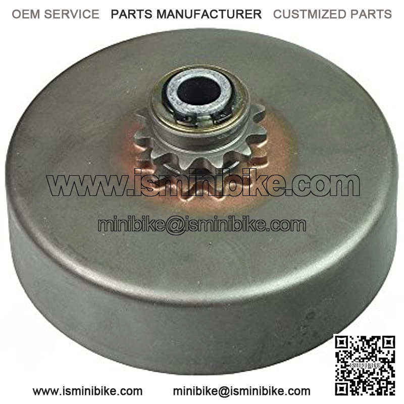 12 Tooth Heavy Duty Clutch Assembly with 1" Bore & #35 Chain Sprocket for Go-Karts & Mini Bikes
