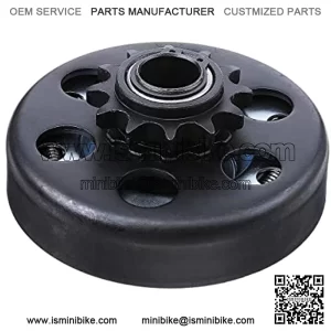 Centrifugal Engine Clutch 3/4" Bore 12T 6.5 HP 212CC Replacement for Go Kart Mini Bike Lawnmower Engine