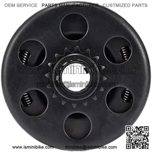Go Kart Centrifugal Clutch 3/4 inch Bore 16 Tooth 16T 6.5HP #219 Chain 2100rpm Compatible with Mini Bike and Go Kart Racing