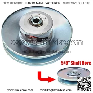 30 Series Torque Converter 5/8" ID 7" Diameter Driven Clutch Go Kart Mini Bike Replaces Comet 219457A