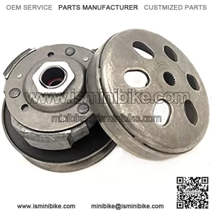 Rear Clutch Assembly Fit GY6 125cc 150cc scooter 152QMI 157QMJ Engine Go Kart ATV Quad Moped