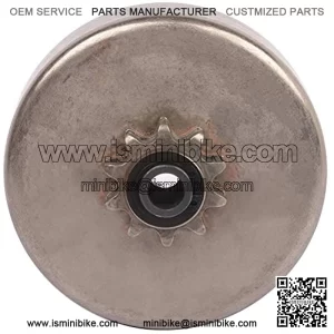Go Kart Parts for Mini Bike Centrifugal Clutch 1 inch Bore 10 Tooth(Fits 40 41 420 Chain)