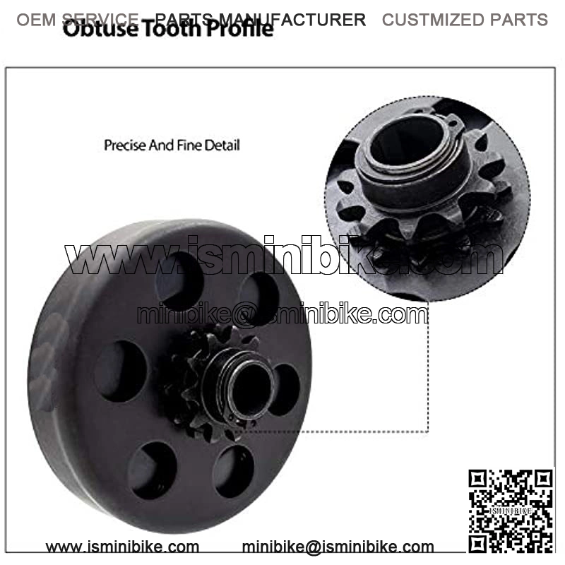 Heavy Duty Clutch Assembly with 1" Bore & #40/41/420 Chain Sprocket for Go-Karts & Mini Bikes (10 Tooth Sprocket) - Image 3