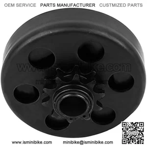 Centrifugal Go Kart Clutch for 3/4" Bore Minibike Go Kart Clutch for CVT 6.5 HP 212CC 10 Tooth with 40/41/420 Chain
