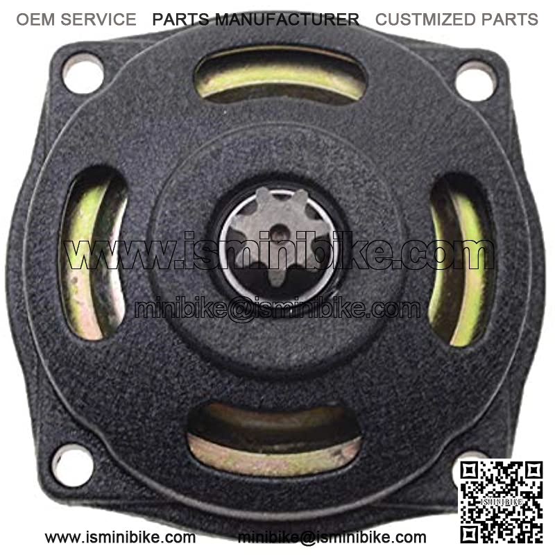 7 Teeth Gearbox Heavy Duty Clutch Drum Replacement for 2 Stroke 47cc 49cc Mini Moto Pocket Bike ATV 4 Wheeler Go Kart Scooter