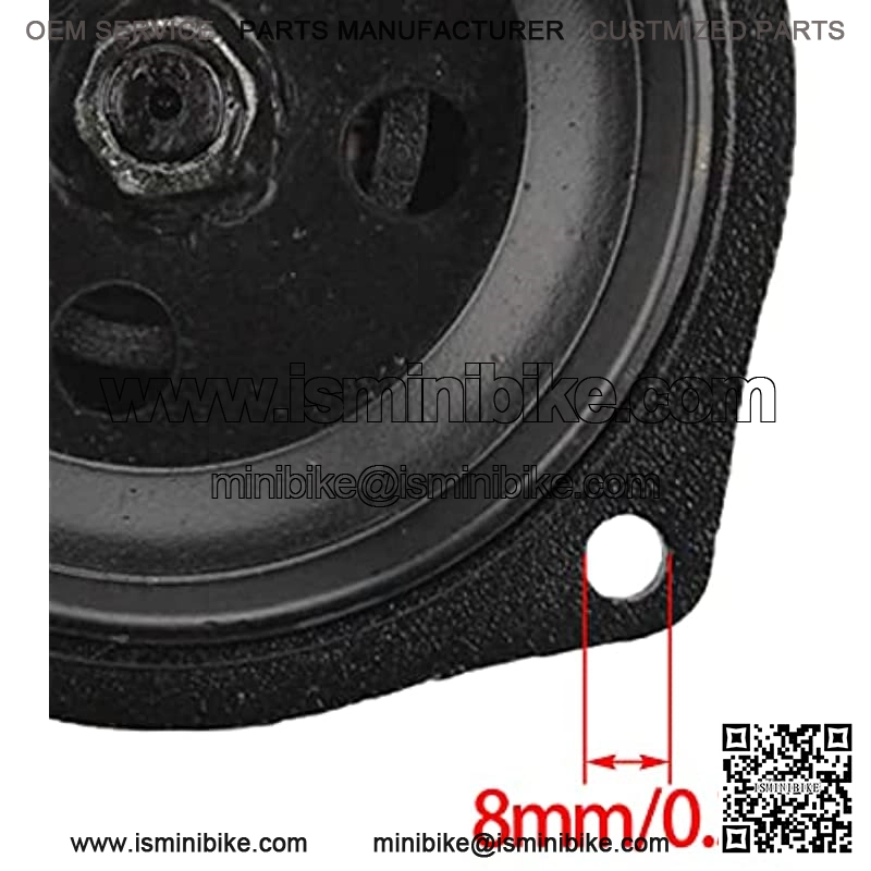 7 Teeth Gearbox Heavy Duty Clutch Drum Replacement for 2 Stroke 47cc 49cc Mini Moto Pocket Bike ATV 4 Wheeler Go Kart Scooter - Image 4