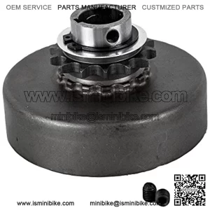 Centrifugal Go Kart Clutch 1" 14T, 14 Tooth Heavy Duty For 40,41,420 Chain up to 10HP