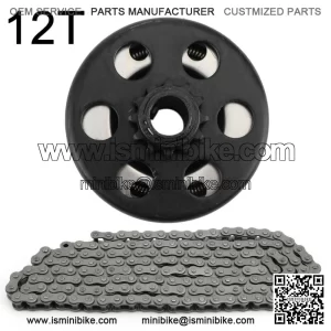 Race Go Kart Mini Pit Bike Clutch 3/4 Bore Or12 Tooth Sprocket Cart 35 Chain US