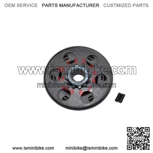 Cluparis Go Kart Clutch 12 Tooth 3/4" Bore #35 Chain for 212 Predator Clutch...