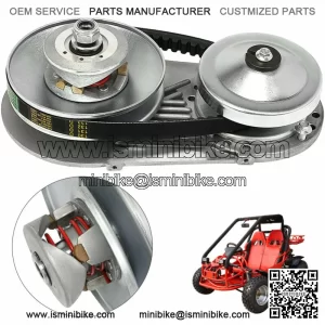 Go Kart Torque Converter 1" Clutch 12t+10t Cvt Combo 1" Driver