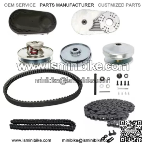 1" 10T 12T #40 #41 #420 #35 30 SERIES TORQUE CONVERTER CLUTCH MINI GO KART CHAIN