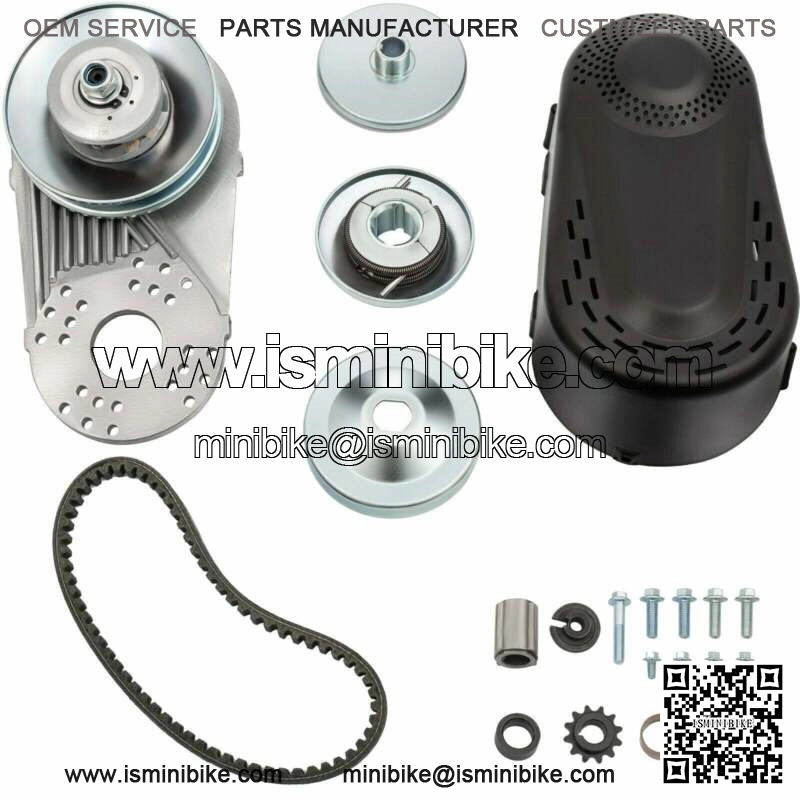 Go Kart Torque Converter Kit 3/4 in. Bore, #40/41/420 chain, 10-tooth