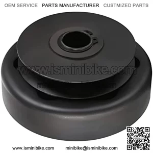 Centrifugal Go Kart Clutch 3/4" Bore for 1/2" AB Style Belt Compatible with Carter Go Karts Mini Bikes Wood Chippers Up to 6.5HP