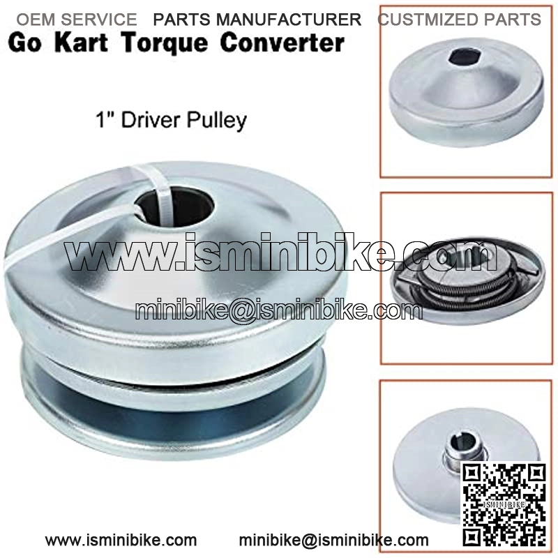 1" Go Kart Torque Converter CVT Comet Clutch Replaces Comet TAV2 219554A Manco Go Karts 12T #35 Chain Drive Belt Fits Engines with a 1" Straight Crankshaft - Image 4