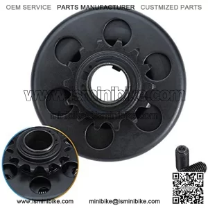 Centrifugal Go Kart Clutch,KIOIPO,13HP Go Kart Centrifugal Clutch 1inch Bore 14T 14 Tooth For 40 41 420 Chain,1 Inch Clutch??