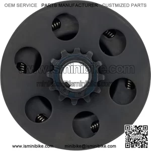 Premium Clutch Assembly - Heavy Duty 3/4 Bore 12T Sprocket for #35 Chain - Universal Fit Centrifugal Clutch for Go Kart, Minibike, ATV, Gas Scooter - Compatible with Honda, Briggs, Tecumseh Gas Engine
