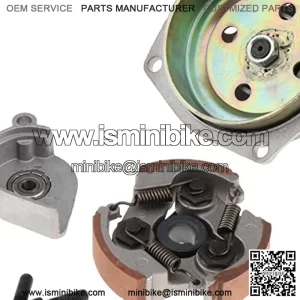 Twist Throttle,Throttle Clamp,Cable Brake Lever Kit for 80cc Moto MM-B80 AmericanFlag MuddyGirl RealTree Gas Powered Mini Bike 2.5HP CT200U Mini Bike 196cc 200cc 5.5hp 6.5hp Parts