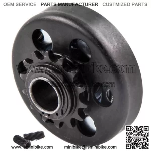 Centrifugal Clutch 1" Shaft Bore 14T for Mini Bike Go Kart #40 #41 420 Chain