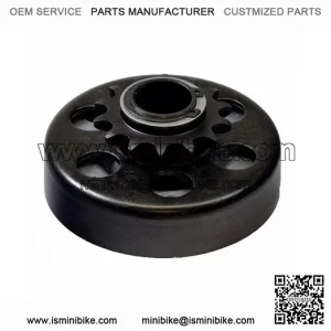 Clutch Assembly with 1" Shaft and 14 Tooth 40/41/420 Chain Sprocket for Go-Karts & Mini Bikes