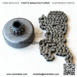 Go Kart Clutch 3/4 Bore 12T Tooth with 35 Chain Centrifugal Minibike Engines