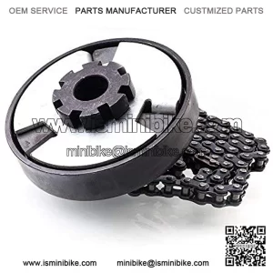Centrifugal Clutch 3/4" Bore 12T #35 Chain Replacement for Go Kart Mini Bike Lawnmower 3/4 Bar