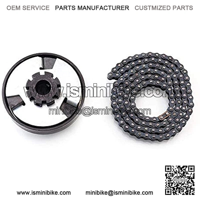 Centrifugal Clutch 3/4" Bore 12T #35 Chain Replacement for Go Kart Mini Bike Lawnmower 3/4 Bar - Image 2