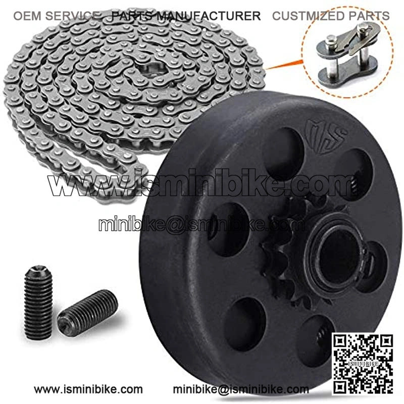 Go Kart Mini Bike Clutch 3/4 Bore 12T with #35 Chain Fit for Go Kart Minibike Engines - Image 3