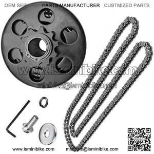 Go Kart Mini Bike Centrifugal Clutch 3/4" Bore 10 Tooth with #40/41/420 Chain