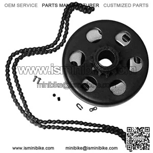 3/4" Centrifugal Clutch 12 Tooth 35 Chain for Go Kart, Mini Bike, Fun Kart 2-7 HP Engine Fits GX160 GX200 GX140 GX120 GC160 GC190