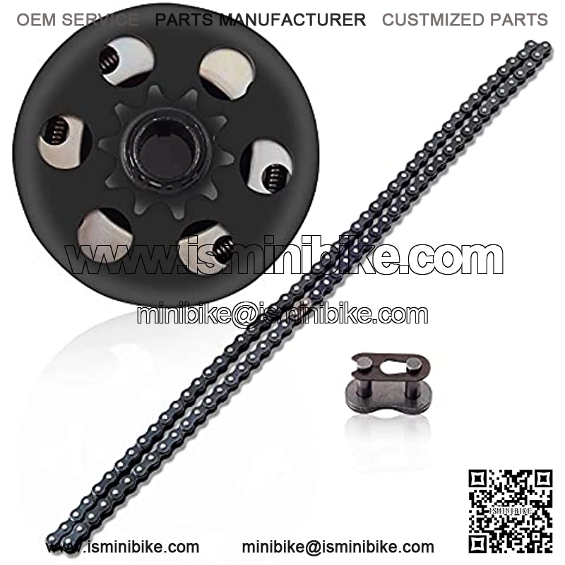 34 Bore 10T for #40 41 420 Chain Centrifugal Clutch Go Kart Clutch, Up to 6.5 HP, Fit Minibike Baja Mini Bike MB165 & MB200