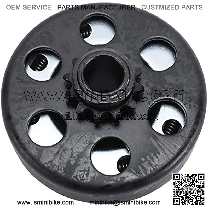 Go Kart Clutch 3/4 Bore 12T with #35 Chain, Centrifugal Clutch Compatible with Go Kart Minibike Honda Engines 3/16 Key Way - Image 2