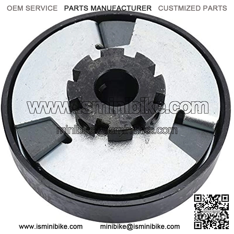 Go Kart Clutch 3/4 Bore 12T with #35 Chain, Centrifugal Clutch Compatible with Go Kart Minibike Honda Engines 3/16 Key Way - Image 3