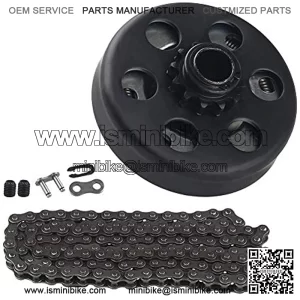 Go Kart Clutch Kit 3/4" Bore 12 Tooth 12T with #35 Chain 6.5HP