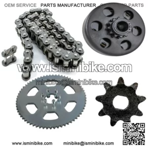 65T 37mm #35 Chain Rear Sprocket for Go Kart Mini Bike ATV Drift Trike
