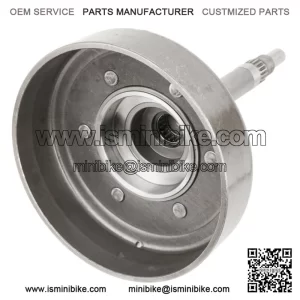 Heavy Duty Clutch Assembly with 1" Bore & #40/41/420 Chain Sprocket for Go-Karts & Mini Bikes (10 Tooth Sprocket)