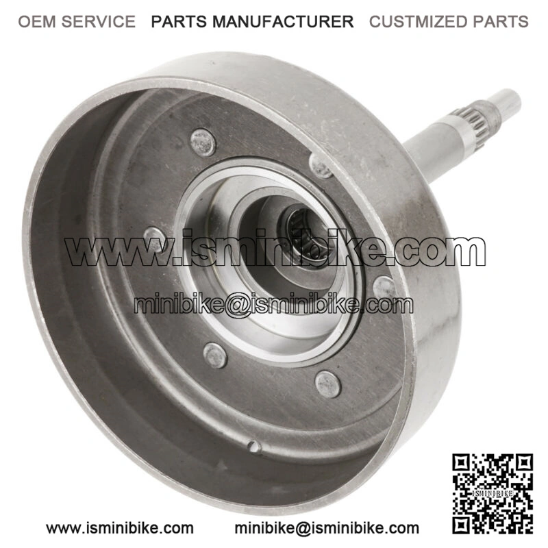 Heavy Duty Clutch Assembly with 1" Bore & #40/41/420 Chain Sprocket for Go-Karts & Mini Bikes (10 Tooth Sprocket)
