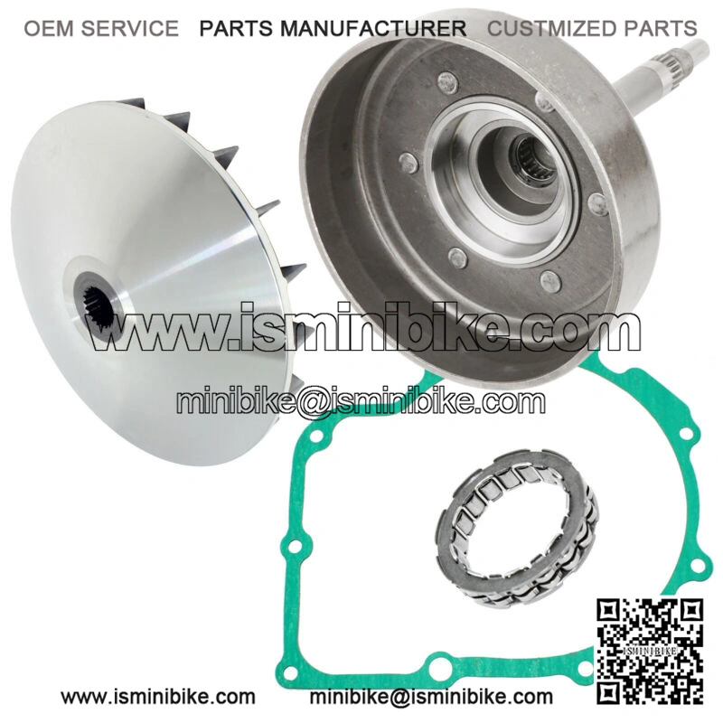 3/4"Bore Centrifugal Clutch Pulley Compatible with 1/2" AB Style Belt for Drive GoKart Mini Bike with engines up to 6.5hp.
