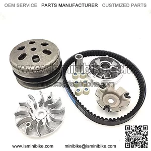 Clutch Assembly Set Fit GY6 150cc scooter 152QMI 157QMJ Engine taotao Go Kart ATV Quad 743 belt