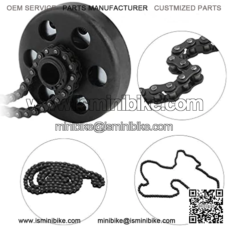 Clutch Assembly 3/4" Bore 4ft 35 Chain 12T Centrifugal Clutch for Go Kart, Minibike, ATV - Image 2