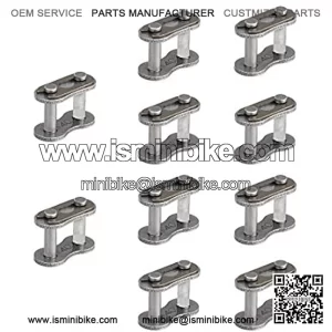 Roller Chain Connector Link #40 Mini Bike Chain Connecting Links 10PACK