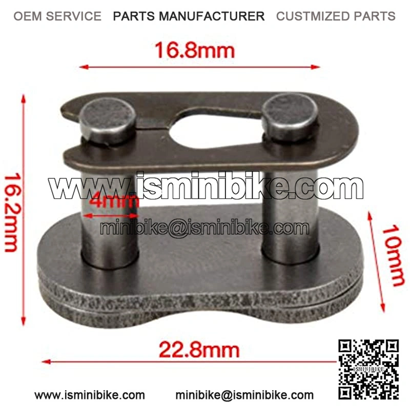 1pcs 420 Chain Connecting Master Link for ct200u Mini Bike 212cc Engine SSR 125cc 70cc 125cc Coolster Roketa Taotao SunL Pit Bike ATV Quad 4 Wheelers - Image 5