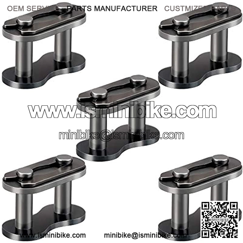 20pcs 420 Chain Master Link Roller, 420 Master Connector Link for 50cc 70cc 90cc 110cc 125cc Pit Dirt Bike ATV Quad Buggy