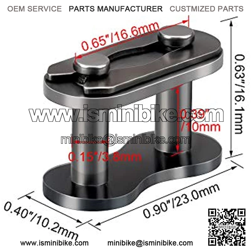 20pcs 420 Chain Master Link Roller, 420 Master Connector Link for 50cc 70cc 90cc 110cc 125cc Pit Dirt Bike ATV Quad Buggy - Image 2